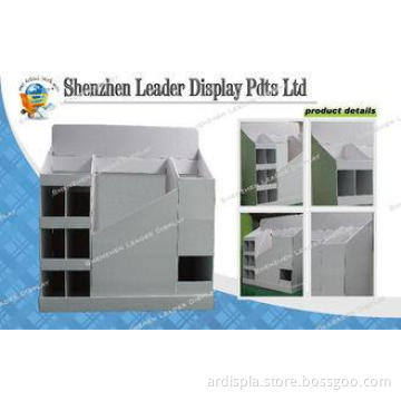 Retail Half Pallet Display With Hooks , Point Of Purchase D